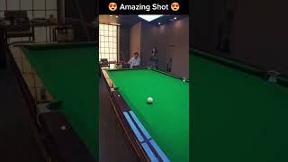 Amazing Shot 😮😮😮 shorts snooker billiards [upl. by Ellednahs]