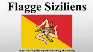 Flagge Siziliens [upl. by Leahcimluap]