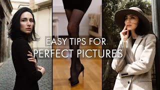 How to Pose Elegantly Ways To Look More Feminine in Pictures  Jamila Musayeva [upl. by Ligriv]