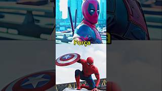 DeadpoolPrimeMcu vs Homem AranhaPrimeMcu marvel [upl. by Nirag]