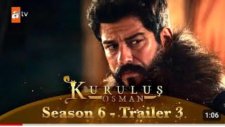 kurulus Osman Season 6 trailer 3 Urdu subtitle [upl. by Gona]