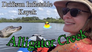 Driftsun Inflatable Kayak Alligator Creek [upl. by Lyrrehs]