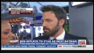 Ben Affleck quotBatmanquot backlash fans express outrage petition filed to drop him August 23 2013 [upl. by Rothschild16]