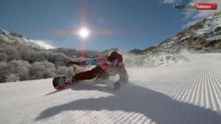 Esquí y snowboard extremo grabado con GoPro [upl. by Retsehc]