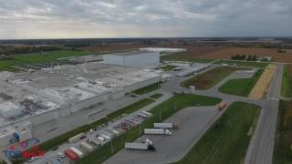 Nestlé Factory Anderson IN TimeLapse in October [upl. by Krell509]