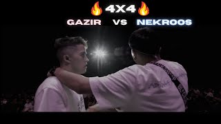 GAZIR VS NEKROOS 4X4 🔥🔥  GRUPO C FASE CLASIFICATORIA 2  FMS INTERNACIONAL 2021 LEGENDADO🇧🇷 [upl. by Aseela]