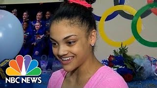 Laurie Hernandez Is First Latina Olympic Gymnast In 30 Years  NBC News [upl. by Lichtenfeld]