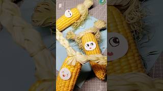 Corn pigtails diy [upl. by Eiddet]