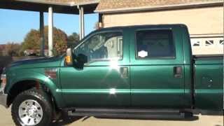 2008 FORD F350 CREW CAB 4X4 6 4L DIESEL XLT FOR SALE F250 MANUAL SEE WWW SUNSETMILAN COM [upl. by Benis]