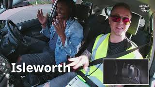 I took a Mock test in Isleworth  Driving test  Driving instructor [upl. by Odlawso]