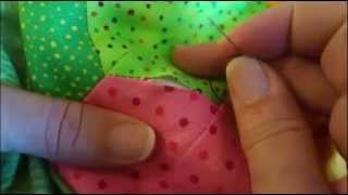 Repairing a Seam  Pressed Open using Ladder Stitch [upl. by Wolfson]