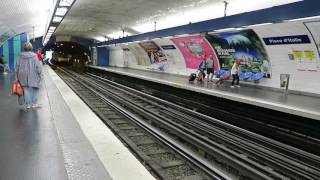 Paris Metro Extravaganza All 16 Lines again 8 August 2017 [upl. by Enirehtak]