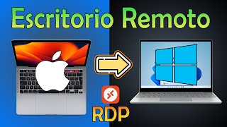 Escritorio Remoto en MAC a PC Windows [upl. by Goto]