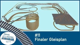 11 Finaler Gleisplan  Wintrack  DennisMobaWelt [upl. by Gehman603]