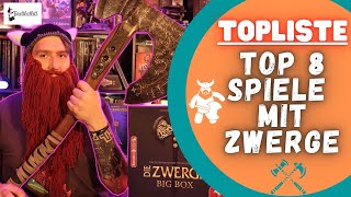 🔝Topliste Top 8 Spiele mit Zwergen ⚔ [upl. by Fiedler]