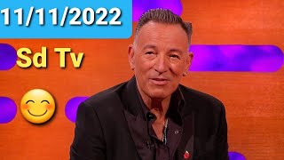 Graham Norton Show 11112022 Bruce Springsteen Anya TaylorJoy Anna Maxwell Martin Mo Gilligan [upl. by Nadda]