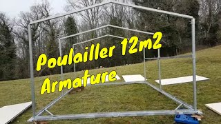 Poulailler 12m2 sere  étape 2 [upl. by Kariotta147]