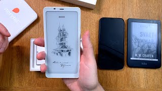 WHITE ONYX BOOX PALMA ebook reader in a smartphone format  unboxing and first start [upl. by Ingemar]