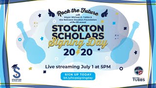 Stockton Scholars 4th Annual Signing Day [upl. by Ecirtnahs]