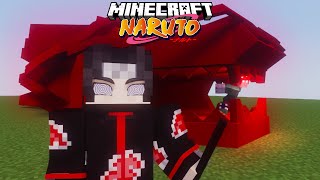 Mastering 8 GATES Taijutsu In Naruto Minecraft [upl. by Nerin]