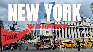 Exploring the Streets of the Largest Metropolis  Walking Through New York 4K [upl. by Glogau745]