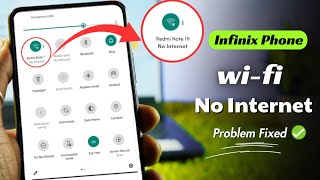 How to fix Infinix WIFI Connected but No Internet Access 2024 Wifi Connected But No Internet Access [upl. by Enenaej]