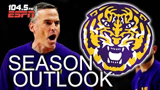 LSU Basketball Coach Matt McMahon Recaps Win Over Kansas State [upl. by Nerred]