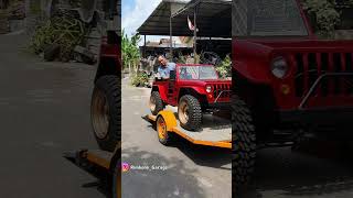 KIRIM MINI JEEP BUAT LEBARAN shorts minijeep [upl. by Aivatra552]