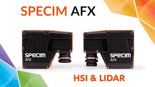 SpecimAFX  Hyperspectral imaging and LiDAR [upl. by Fin]