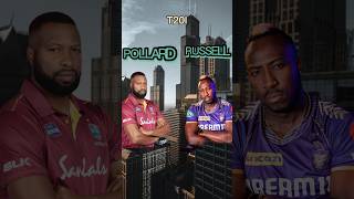 Kieron Pollard vs Andre Russell  cricket cricketlover RAZAEDITSp3u [upl. by Jasmin]