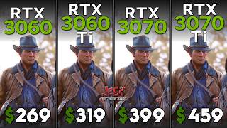 RTX 3060 vs RTX 3060 Ti vs RTX 3070 vs RTX 3070 Ti  Tested in 15 games [upl. by Horgan266]