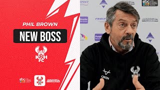 💬 quotGOOD FEELINGquot  12 Jan 24  First interview with new boss Phil Brown [upl. by Hollerman]