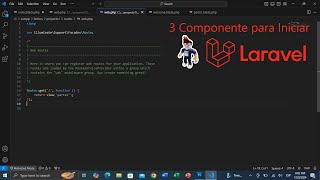 3 Componentes para iniciar con laravel [upl. by Harwilll]