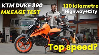 2024 KTM 390 Duke Top Speed Check  Mileage Test  Review [upl. by Calondra541]