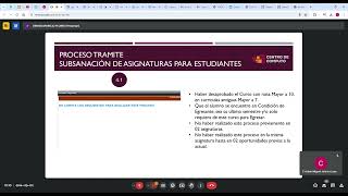 Inducción Proceso Simplificación Subsanación CU3322023UNSAAC [upl. by Innej]