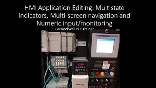 HMI Application Editing Multistates and multiscreens [upl. by Ennywg]