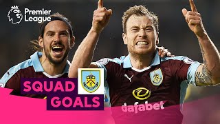 Spectacular Burnley Goals  Barnes Hendrick Defour  Squad Goals [upl. by Yssej]