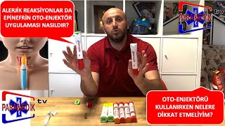 ALERJİK REAKSİYONLARDA EPİNEFRİN OTOENJEKTÖR UYGULAMASI [upl. by Freiman]