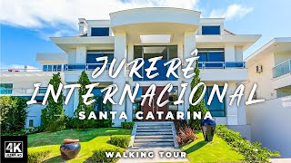 Jurerê Internacional  Santa Catarina 4K  Walking Tour [upl. by Lucey]