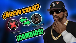 ¡AVISO IMPORTANTE  ¿Cambio de canal  KaynYaoGTA KaynYao [upl. by Allissa]