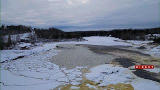 Opération majeure pour retrouver une fillette de 4 ans tombée dans une rivière à DolbeauMistassini [upl. by Nadda]