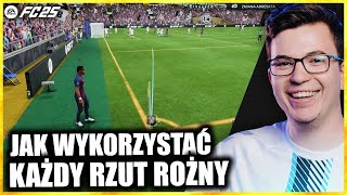 JAK STRZELAĆ Z KAŻDEGO ROŻNEGO W EA FC 25 [upl. by Felt]