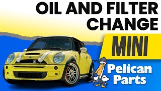 MINI Cooper R50  R53 Oil and Filter Change [upl. by Ledif315]