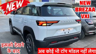 New 2024 Maruti Suzuki Brezza Vxi Cng Review  brezza new model 2024  brezza car  brezza vxi price [upl. by Cynde101]