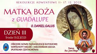 Rekolekcje z Matką Bożą z Guadalupe 13122023  Medytacja Nican Mopohua IV 5 [upl. by Annelise]