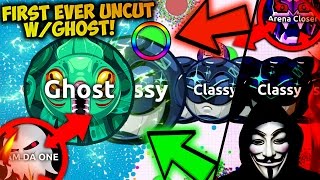 FIRST Agario UNCUT w GHOST  POPSPLIT KING DESTROYING THE LEGEND27 W HACKED 1000 DEGREE KNIFE [upl. by Renate377]