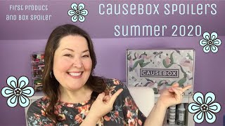 Causebox Spoilers Summer 2020  Product And Box Spoiler [upl. by Godric852]