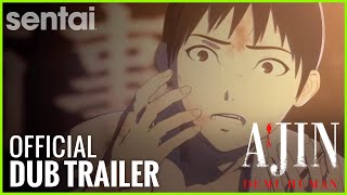 Ajin DemiHuman Official Dub Trailer [upl. by Laurella]