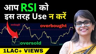 Learn the Right Way to Use RSI  बाजार में धमाकेदार सफलता का राज 💹🚀 [upl. by Adnilasor249]