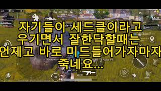 PUBGM 무개념 짭 세드클 잼민이 박제합니다모배모바일배그 [upl. by Amuh]